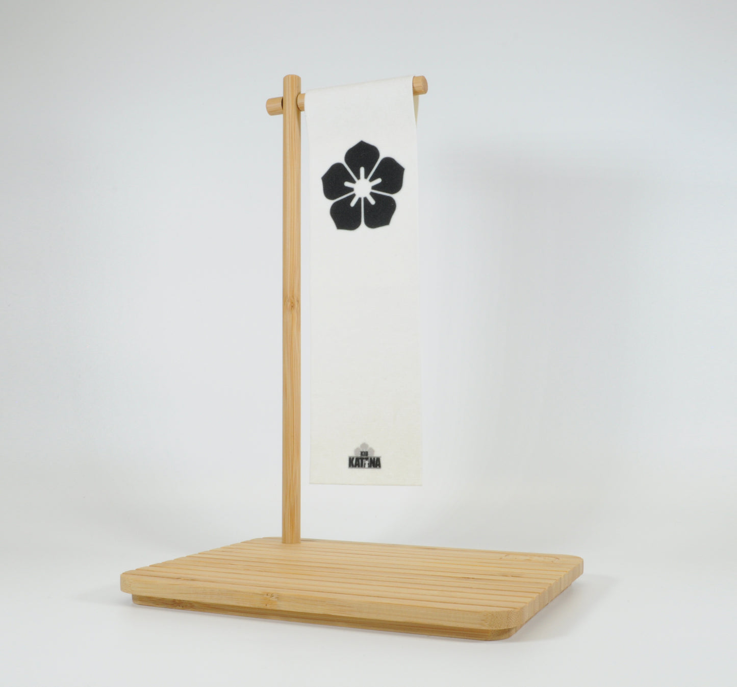 Kid Katana Vinyls - Bamboo Base Stand (Natural) **BULK CASE OF 12 PIECES**