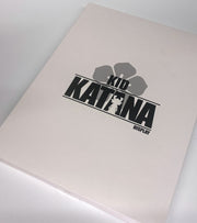 Kid Katana Vinyls - Bamboo Base Stand & Flag (Black)