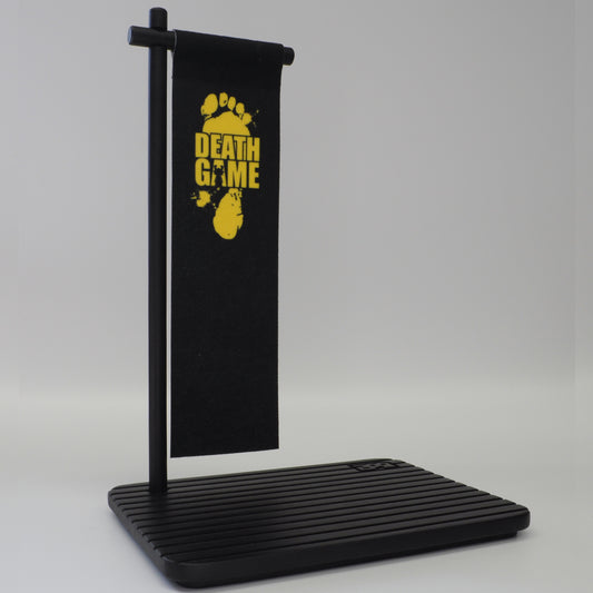 Kid Katana Vinyls - Bamboo Base Stand & Flag (Black)